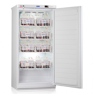 Холодильник для хранения крови V=250л, ХК-250-1 (+2...+6С, 607х600х1300 мм) с мет. дверью и замком
