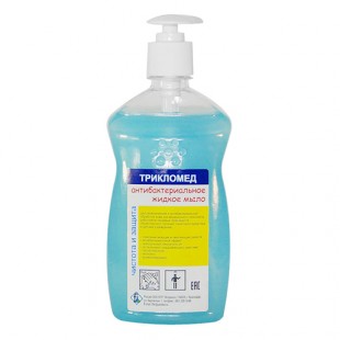 ТРИКЛОМЕД мыло жидкое антибактериальное 300 мл, в уп.16 шт, арт. 9102