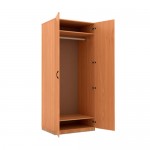 Шкаф для преподавательской (гардероб глубокий) 900х520х1900мм ШПО-80 (гл) (ОЛЬХА)