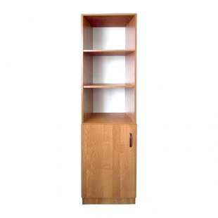 Шкаф для преподавательской (полуоткрытый узкий) 450х400х1900мм, арт. ШПО-40 (ОЛЬХА)