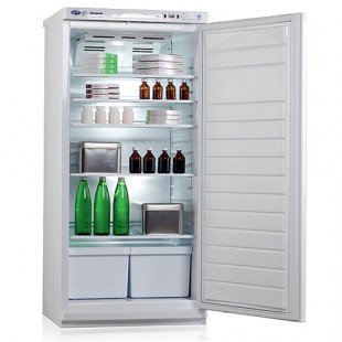 Холодильник фармацевтический V=250л, ХФ-250-2 (+2...+15, 607х600х1300) с мет. дверью и замко