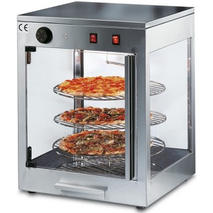 Витрина для пиццы Sirman VETRINETTA D 38 (465х450х590 мм, 0,7кВт, 220В, тепловая, до +90°C)