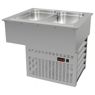 Ванна охлаждаемая встраиваемая для GN Gastrolux ВОВ-076/GN(760х640х592 мм, 0,2 кВт, 220 В)