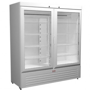 Шкаф холодильный Carboma R1400K стеклянная дверь купе