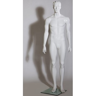 CFWM 159 \ Манекен мужской скульптурный белый