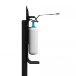 STAN-1 K-2 / Мобильная стойка для дезинфекции рук с держателем локтевым и флаконом 1000мл