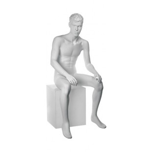 Tom Pose 07 \ Манекен мужской, скульптурный, сидячий