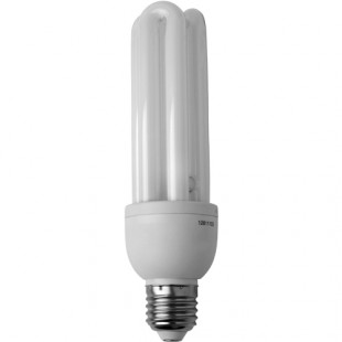 E27 26W \ Лампа энергосберегающая Camelion ЦВЕТНАЯ, используется в кубах белого цвета