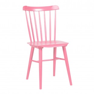 Комплект Такер, 4 стула розовый, голубой, белый, желтый