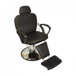 Кресло мужское Barber МД-8500 коричневый матовый