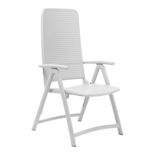 Кресло пластиковое складное Darsena, белый