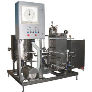 Комплект оборудования для пастеризации (проточный пастеризатор-охладитель молока) ИПКС-013-2000