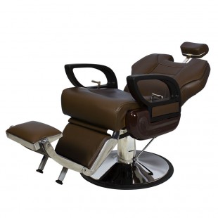 Кресло мужское Барбер МД-8763, тёмно-коричневый