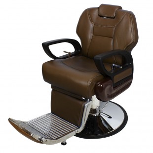 Кресло мужское Барбер МД-8763, тёмно-коричневый