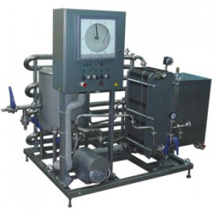 Комплект оборудования для пастеризации (проточный пастеризатор-охладитель молока) ИПКС-013-3000